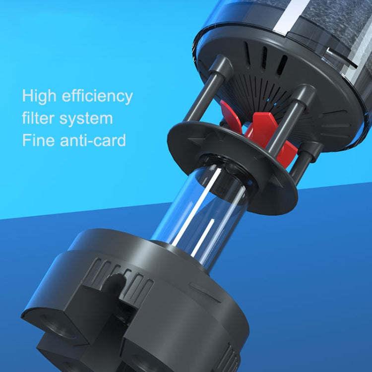 ZHIYANG Fish Tank Toilet Filter Bucket Fish Manure Collection Filter Pump