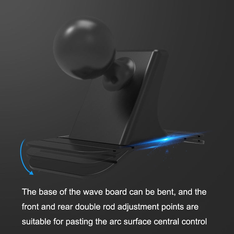 Magnetic Mobile Phone Holder for Car with Adjustable Arc Base and Strong Adhesive