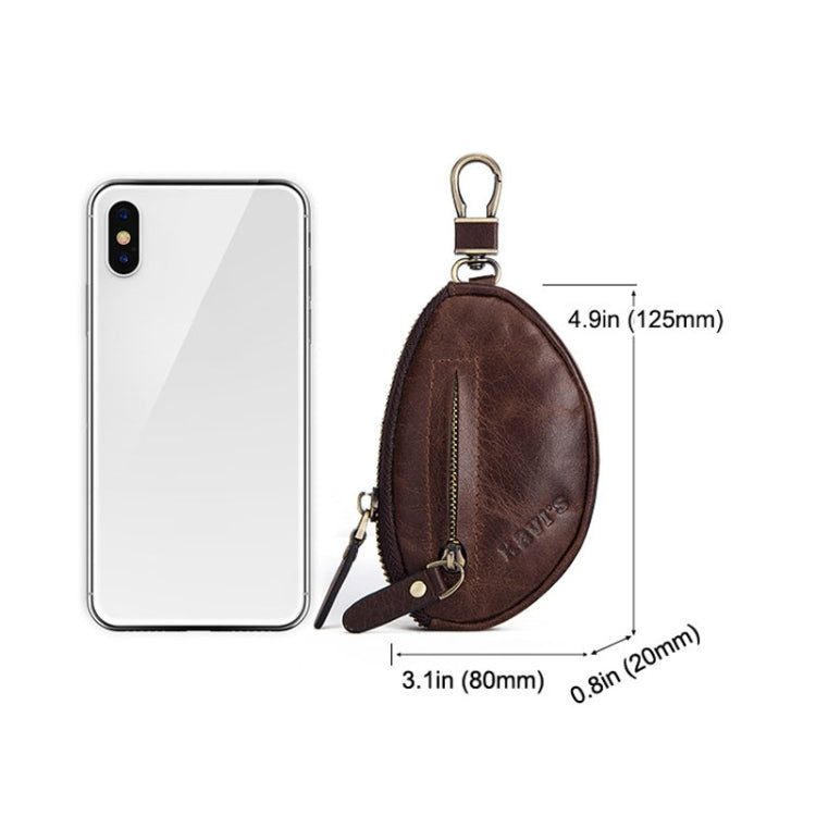 BP807 Car Key Case Casual Leather Key Chain Coin Pocket