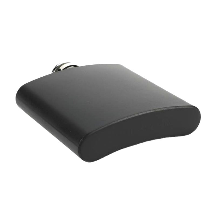 304 Stainless Steel Matte Black Paint Flagon Whiskey Vodka Wine Pot Hip Flask