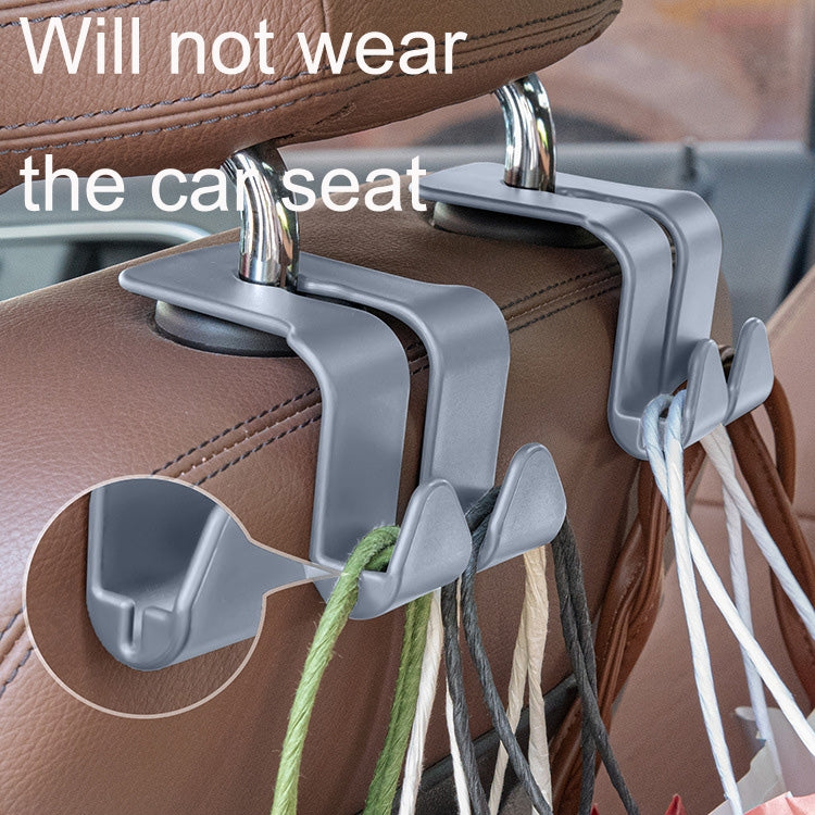 10PCS A-3 Car Seat Back Hooks – Versatile Phone Holder and Organiser