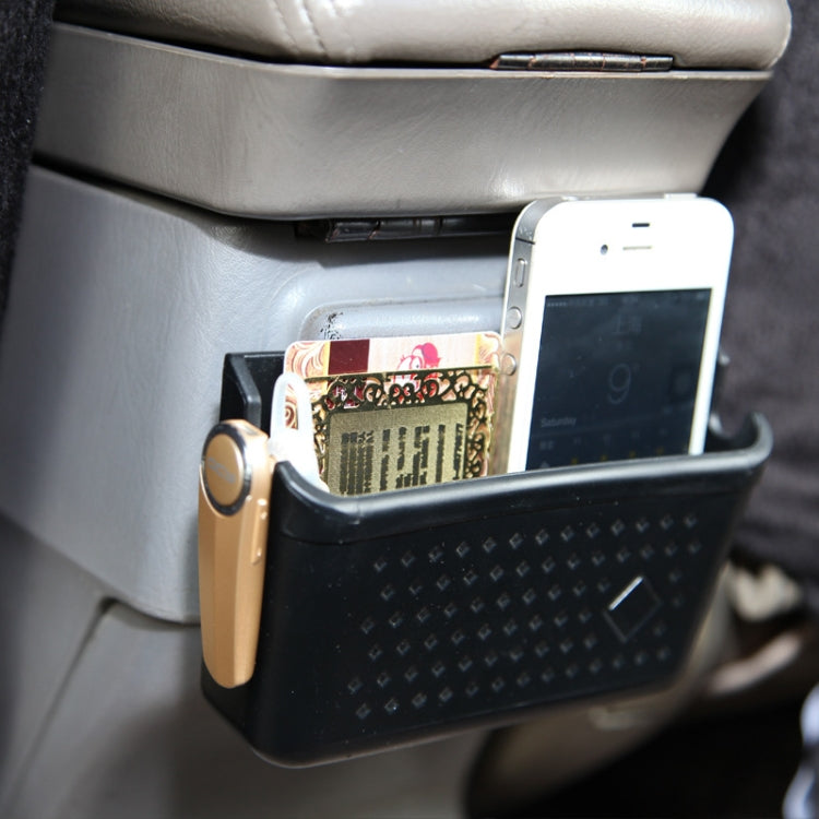 Versatile Vehicle Storage & Mobile Phone Holder with Charging Access