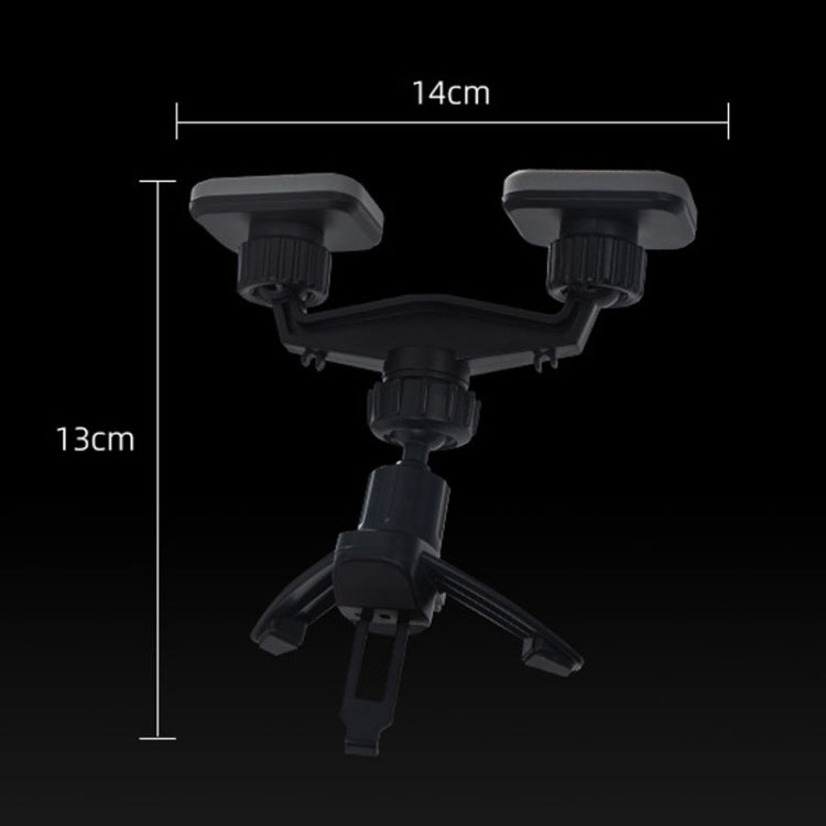 Dual-Head Magnetic Car Phone Holder for Two Devices - SUMITAP STH-S44Y
