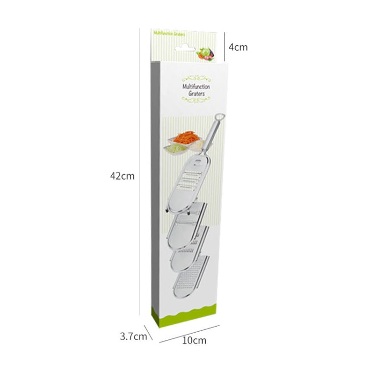 Stainless Steel Vegetable Cutter Grater, Specification:
