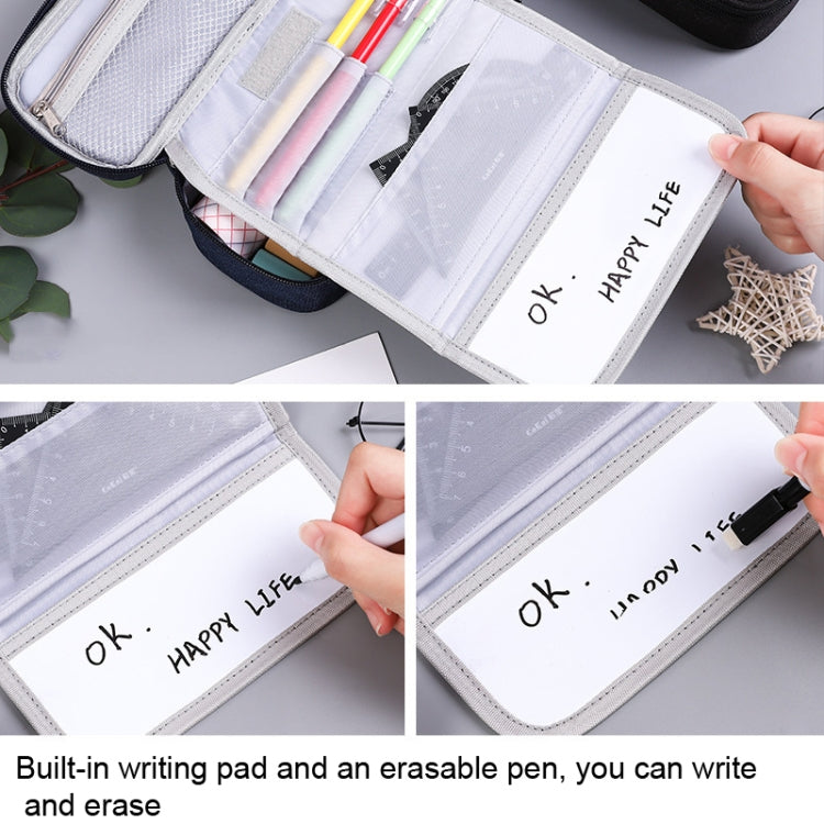 Multifunctional Pencil Case Built-in Writable Whiteboard With 1 Erasable Pen