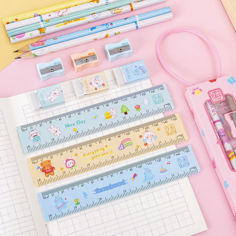 10 Sets Handheld Stationery Set Gift Box Student Prizes