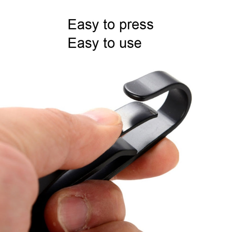 Versatile Stainless Steel Key Clamp Buckle for Outdoor Adventures