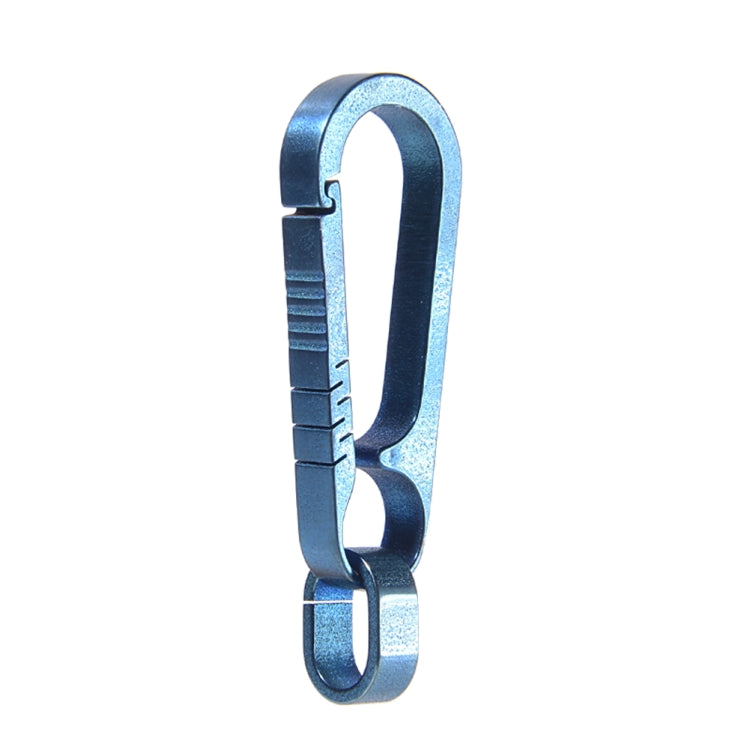 Titanium Alloy Keychain for Men - Lightweight Car Key Holder with Waist Clip