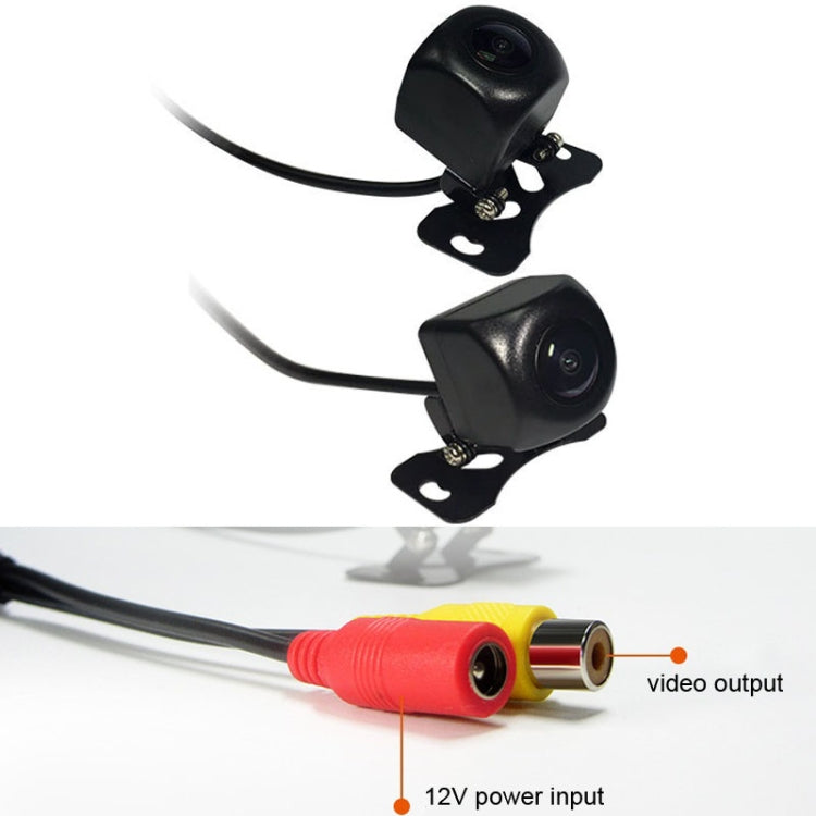 S26 Starlight Night Vision Reversing Track Camera Rear View Car Camera For Large Screen