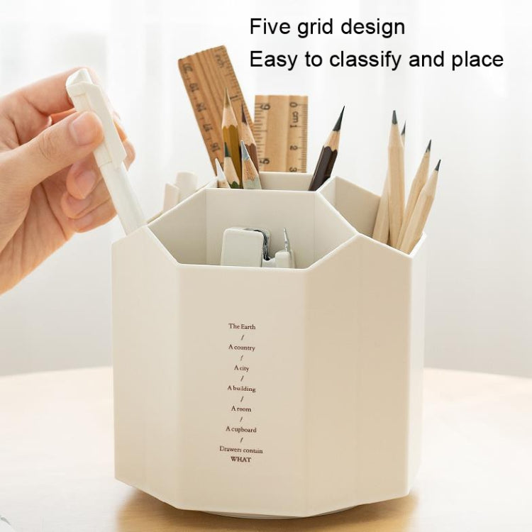 Large Capacity Desktop Storage Box Student Office Pen Bucket