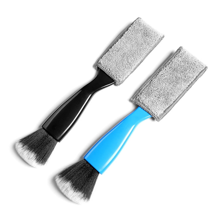 D-4527 Car Dust Cleaning Double-hended Soft Bristle Detail Brush