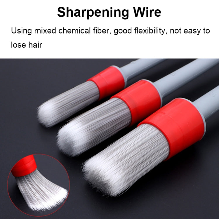 QZZS-82 Solid Sharpened Wire Automotive Detail Cleaning Brush