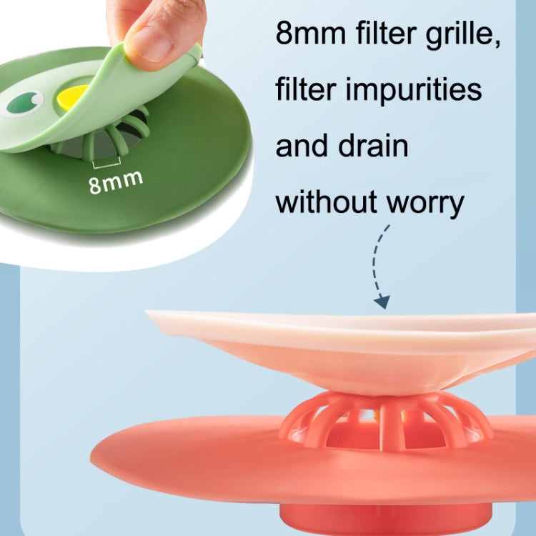 5PCS FY-S14 Floor Drain Deodorizer Sewer Silicone Cover Seal Toilet Insect-proof Hair Toilet Plug
