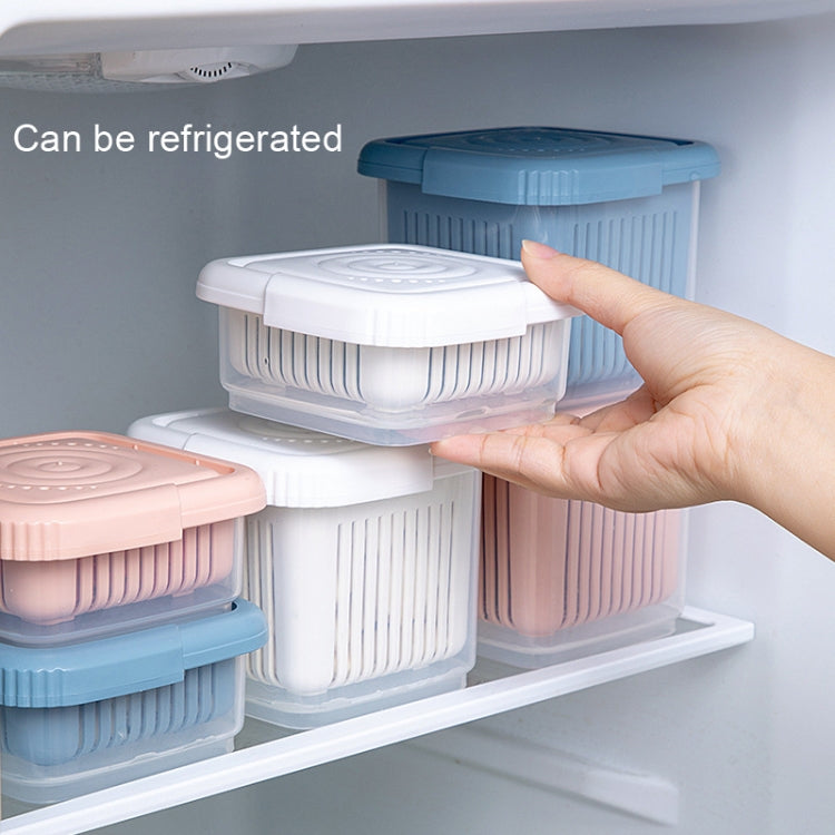 3 PCS Can Be Separated and Drained Fresh Keeping Box