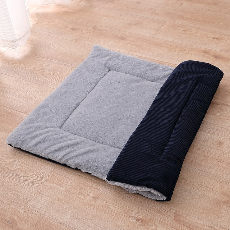 Double Sided Pet Mat Four Seasons Warm Dog Blanket,Size: