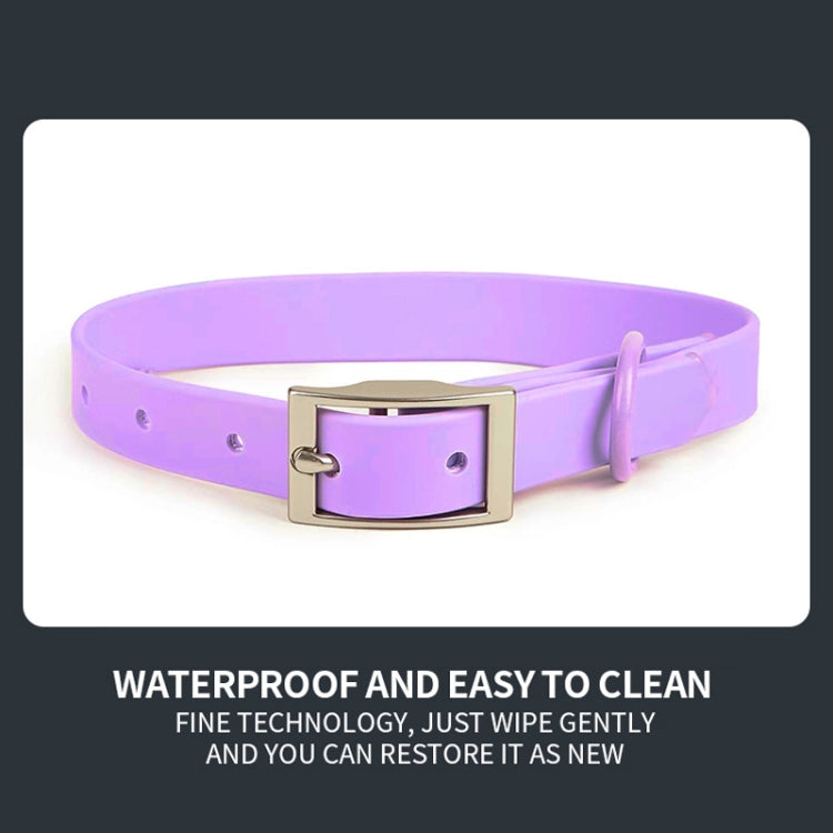 PVC Pet Loop Horsarine Dog Collar, Size: