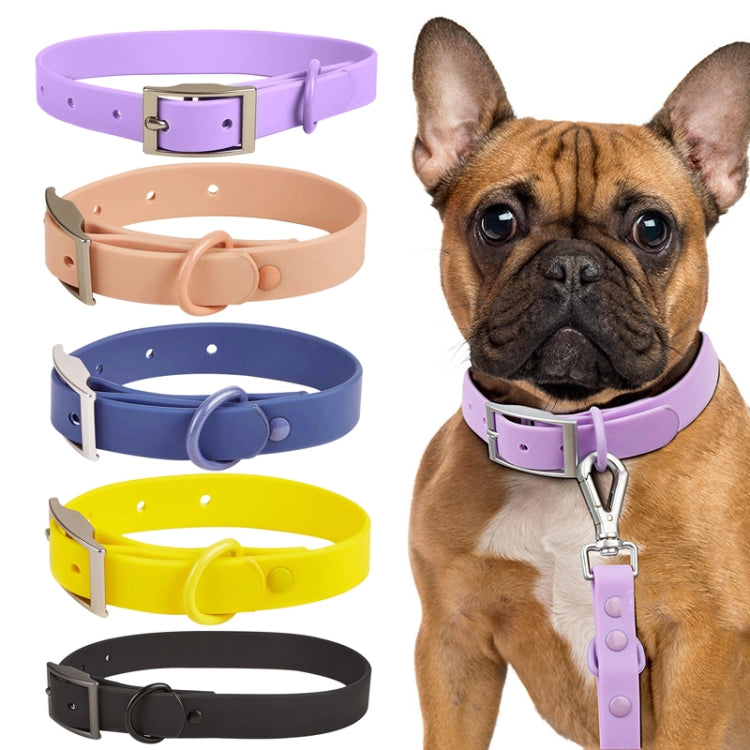 PVC Pet Loop Horsarine Dog Collar, Size: