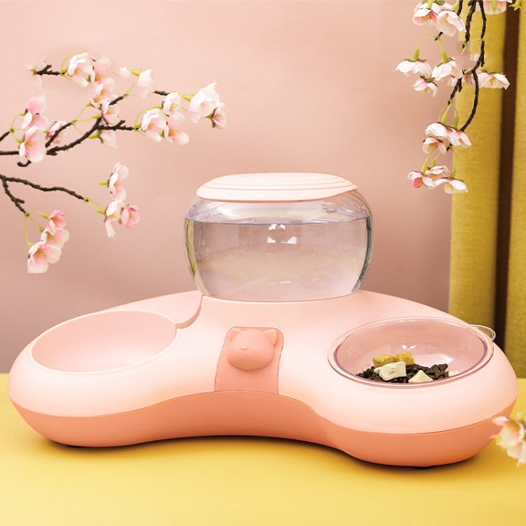Automatic Drinking Water Feed Double Bowl Anti-overturning Dog Basin