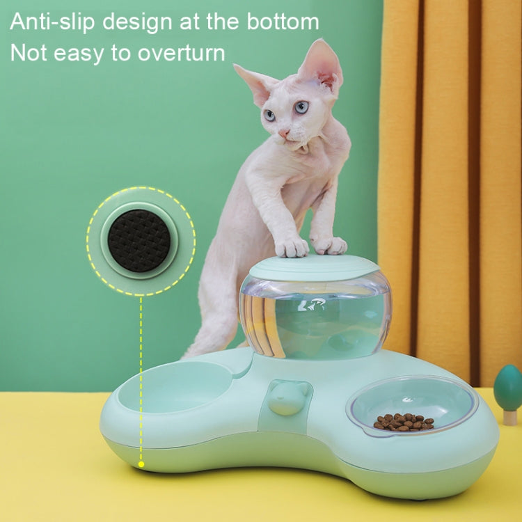 Automatic Drinking Water Feed Double Bowl Anti-overturning Dog Basin