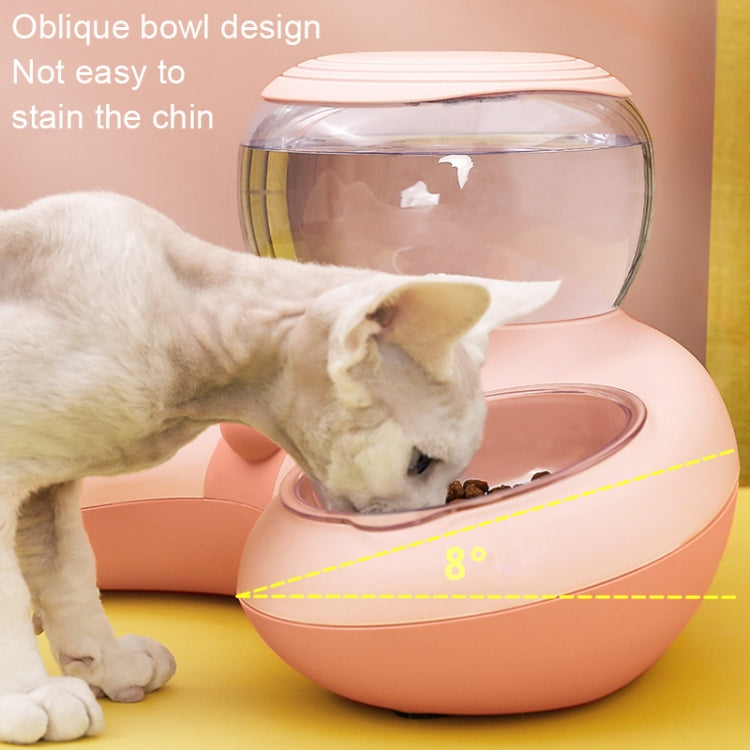 Automatic Drinking Water Feed Double Bowl Anti-overturning Dog Basin