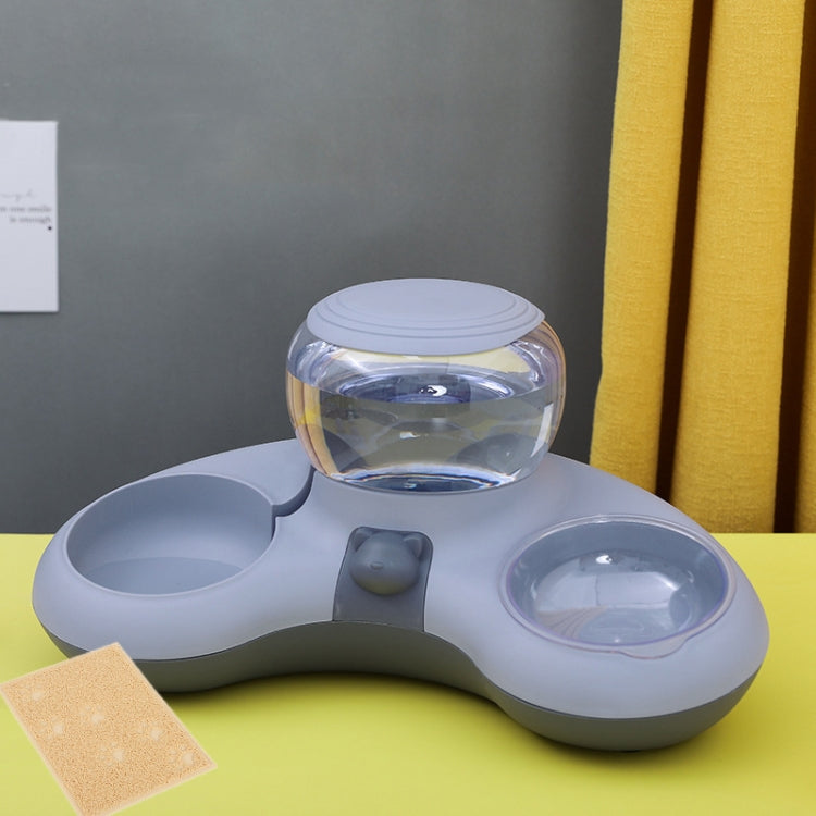 Automatic Drinking Water Feed Double Bowl Anti-overturning Dog Basin