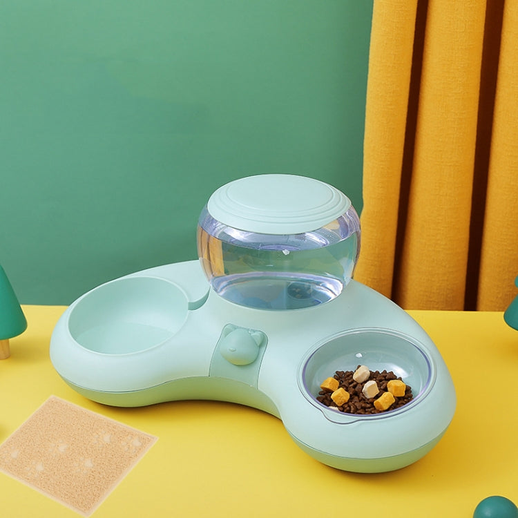 Automatic Drinking Water Feed Double Bowl Anti-overturning Dog Basin