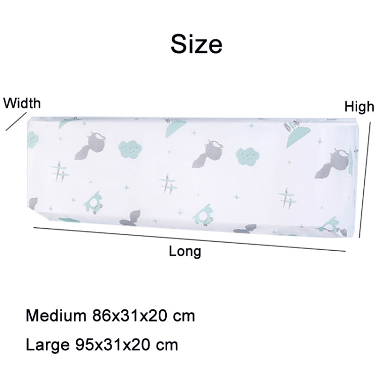 Household Hanging Air Conditioner Cartoon Dust Cover