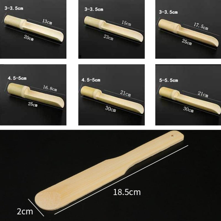 Shrimp Slip Spoon Bamboo Tube Hot Pot Restaurant Plate, Size: