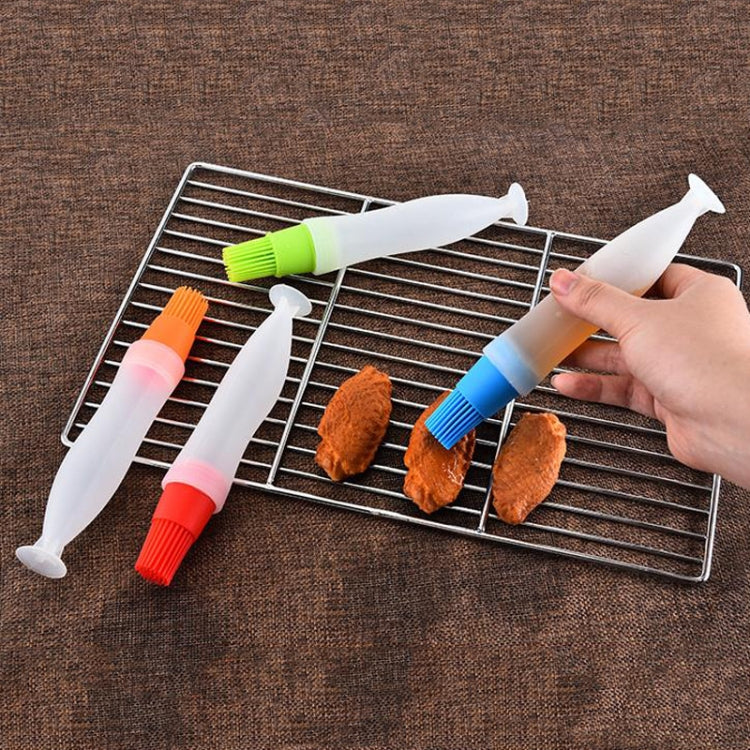 4 PCS Convenient Silicone Baking BBQ Oil Bottle Brush