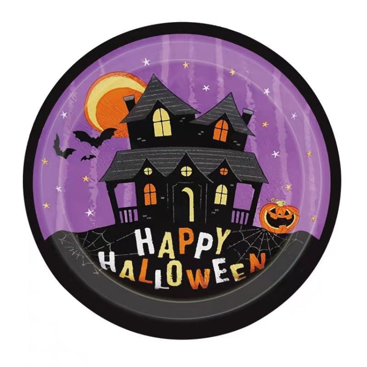 9 In 1 Halloween Props Cup Plate Party Atmosphere Arrangement Supplies