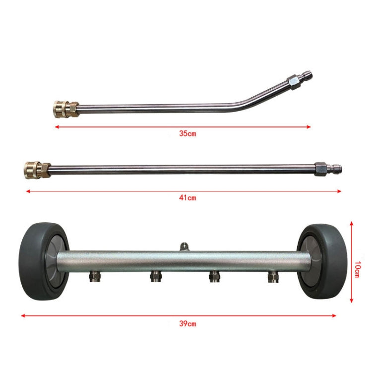 Car Chassis Washe 1/4 Quickly Inserts Road Cleaning Brush