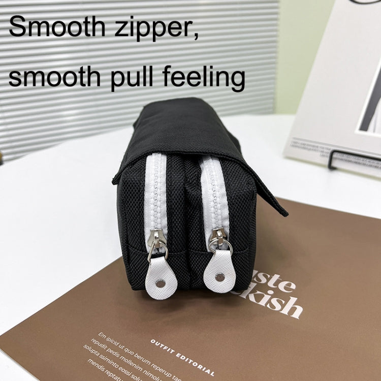Multi-layer Large-capacity Pencil Case Hand-held Stationery Box Bag