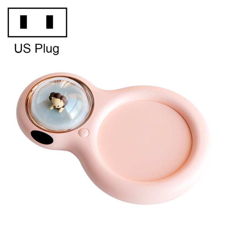 Fresh Warm Cup Pad Water Cup Drink Insulated And Constant Temperature Coaster, US Plug