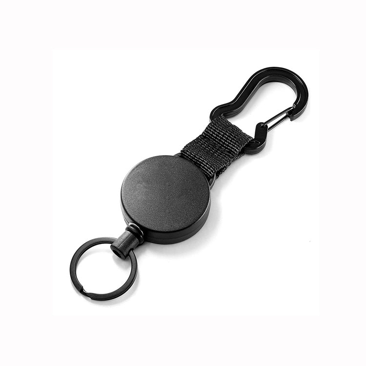 Gourd-Shaped Retractable Keyring with High Elastic Steel Wire - Durable and Stylish