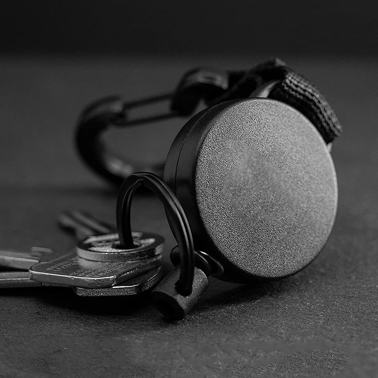 Gourd-Shaped Retractable Keyring with High Elastic Steel Wire - Durable and Stylish