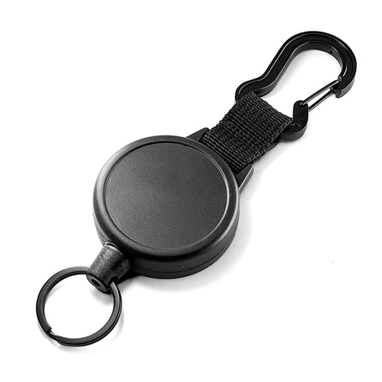 Gourd-Shaped Retractable Keyring with High Elastic Steel Wire - Durable and Stylish