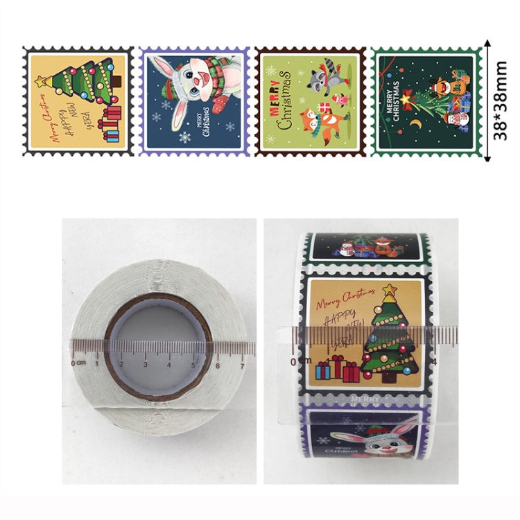 Christmas Sticker Decorative Gift Card Packaging Seal Sticker