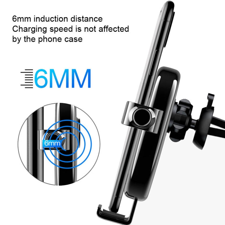 15W Gravity Wireless Car Phone Charger Stand