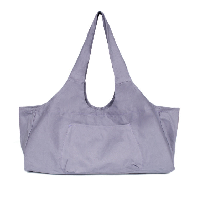 Canvas Breathable Yoga Bag Duffel Bag Fitness Clothing Travel Bag