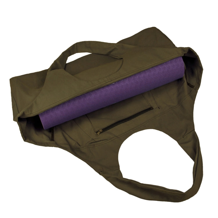 Canvas Breathable Yoga Bag Duffel Bag Fitness Clothing Travel Bag