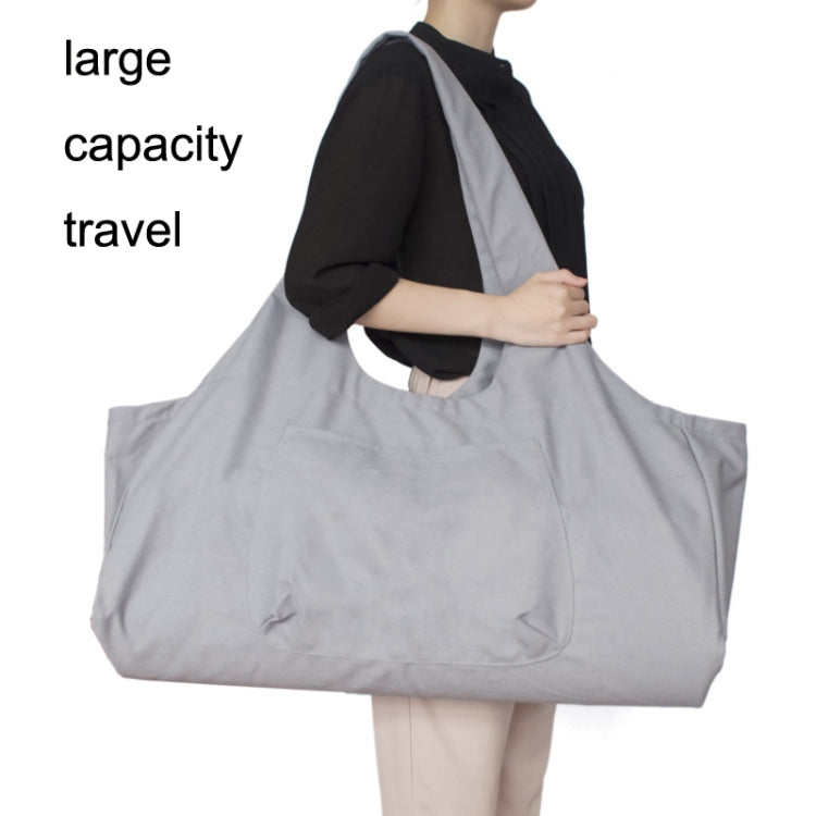 Canvas Breathable Yoga Bag Duffel Bag Fitness Clothing Travel Bag