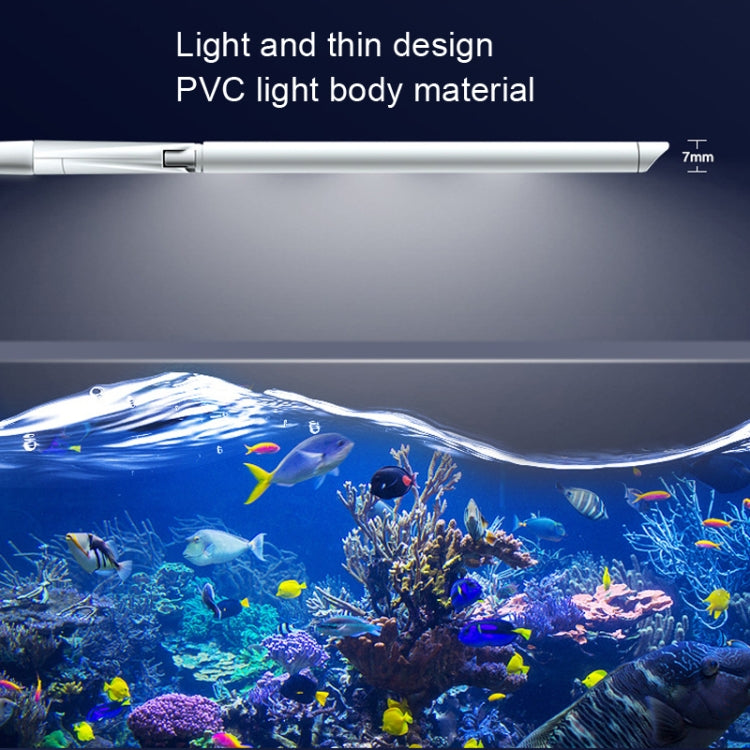 ZHIYANG Wide Angle Fish Tank Clip Light Aquarium LED Lighting, Style:
