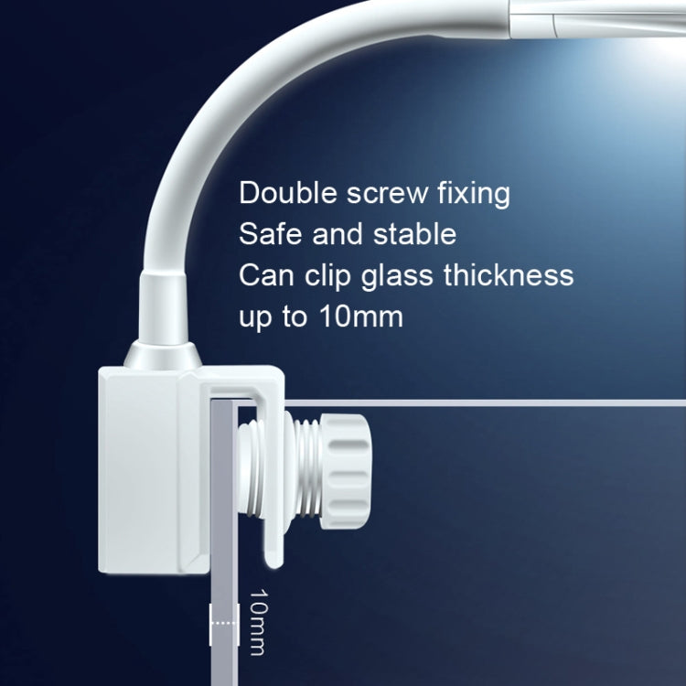 ZHIYANG Wide Angle Fish Tank Clip Light Aquarium LED Lighting, Style: