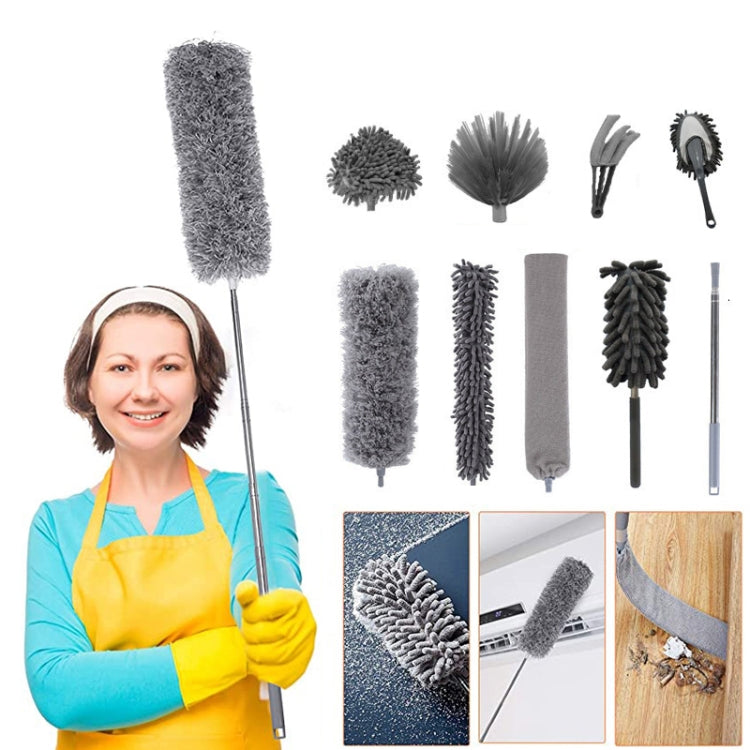 2.5m/100inch Dust Cleaner Sofa Extendable Duster Removal Household Cleaning tools