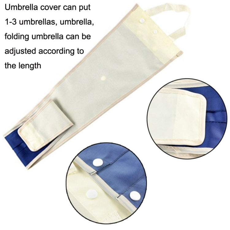 Compact Car Umbrella Storage Bag with Water Collector for Seat Back