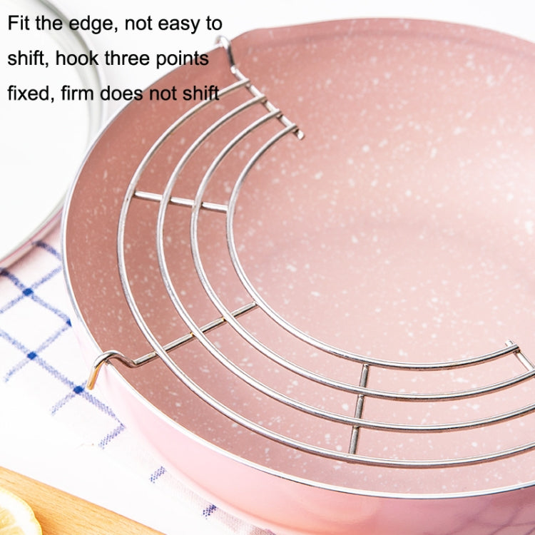 304 Stainless Steel Semicircular Drain Rack , Size: 20cm