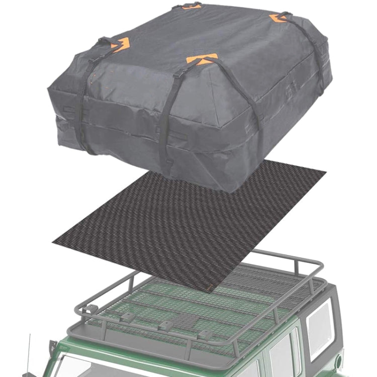600D Oxford Cloth Car Roof Waterproof Luggage Storage Bag, Style: