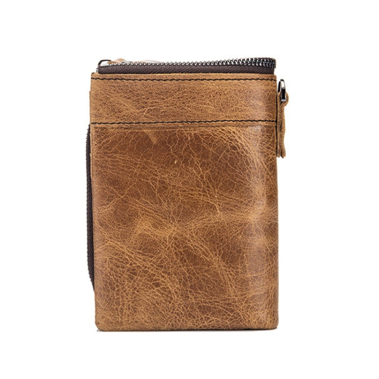 BUFF CAPTAIN 013 RFID Anti-theft Detachable Retro Leather Wallet with Multiple Dard Dlots