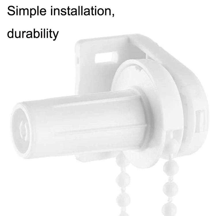 2 Sets 17mm Shutter Curtain Control Head With 2m Pull Beads Chain Set
