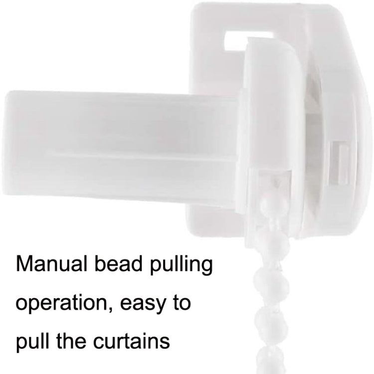 2 Sets 17mm Shutter Curtain Control Head With 2m Pull Beads Chain Set